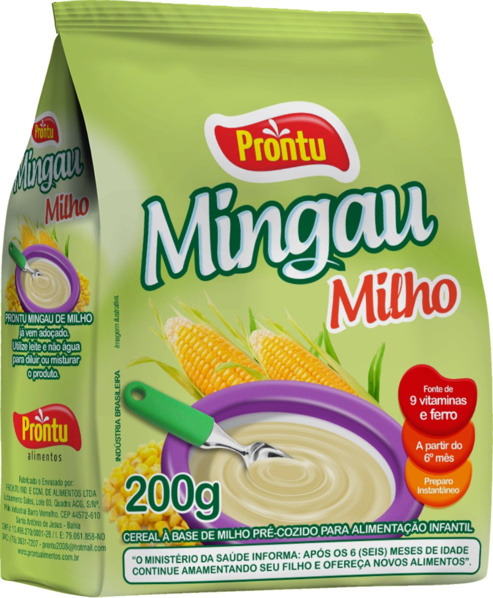 MINGAU DE MILHO PRONTU 200G - Prontu Alimentos